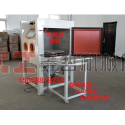 模具噴砂機 陶瓷噴砂機 1010推車轉(zhuǎn)盤噴砂機 箱體手動噴砂機